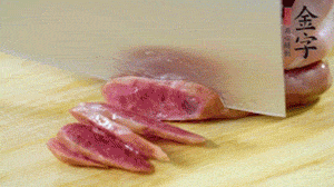 金字火腿、金字香腸、金字臘肉切片。